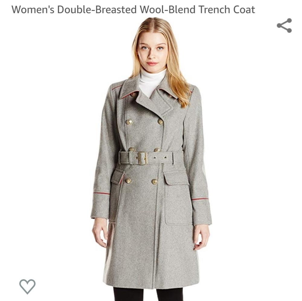 Vince Camuto double breasted military coat